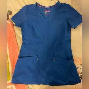 Healing Hands Purple Label scrub set.